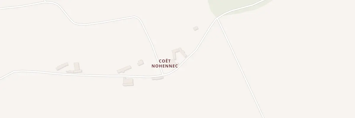 Plan du 5 Coët Nohennec à Cléguérec