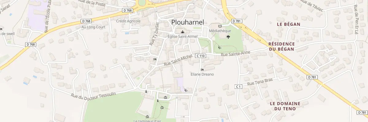 Plan du 7A Rue St Michel à Plouharnel