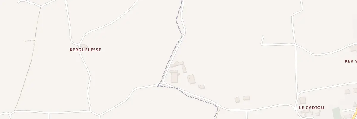 Plan du 4 Croas Guen à Lanmodez