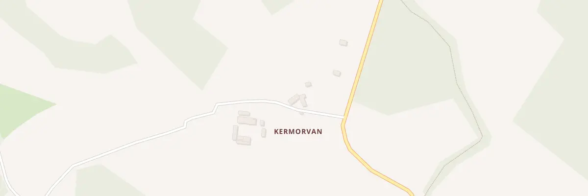 Plan du 4 Kermorvan à Saint-Agathon