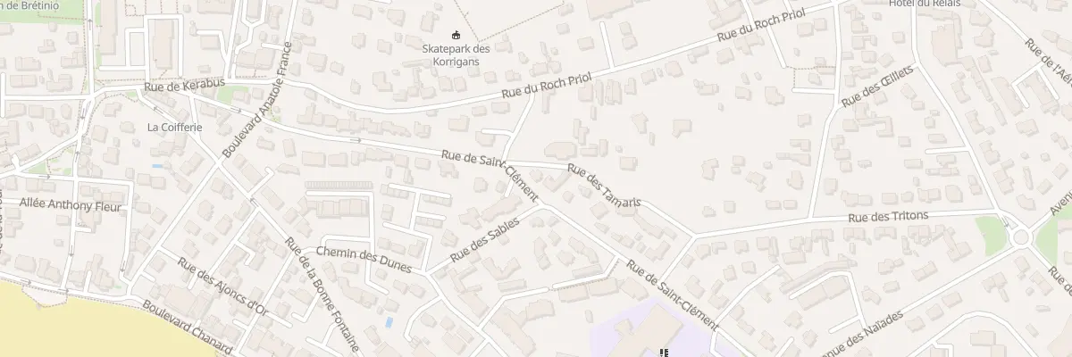 Plan du 27 Rue de Saint Clément à Quiberon
