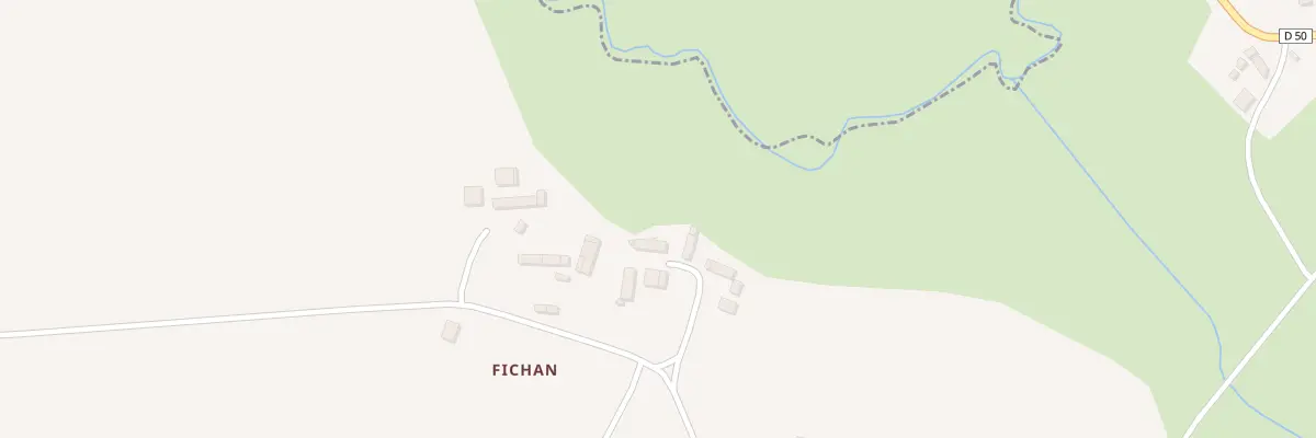 Plan du 2 Fichan à Saint-Igeaux