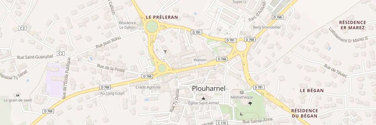 Plan du 7 Av de l’Ocean à Plouharnel