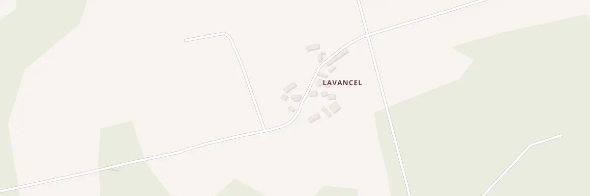 Plan du 8 Lavancel à Plésidy