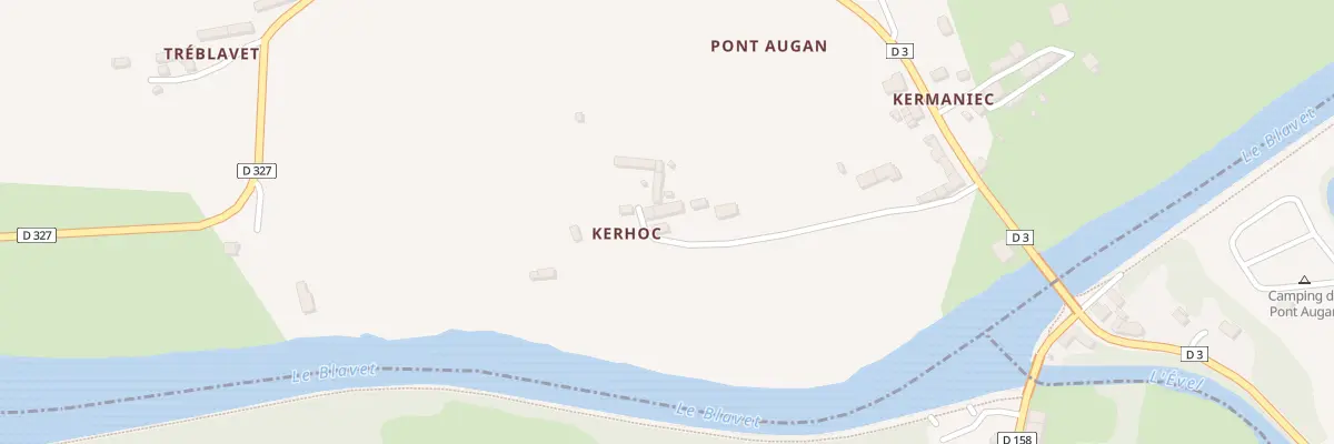 Plan du 5337 Kerhoc à Quistinic