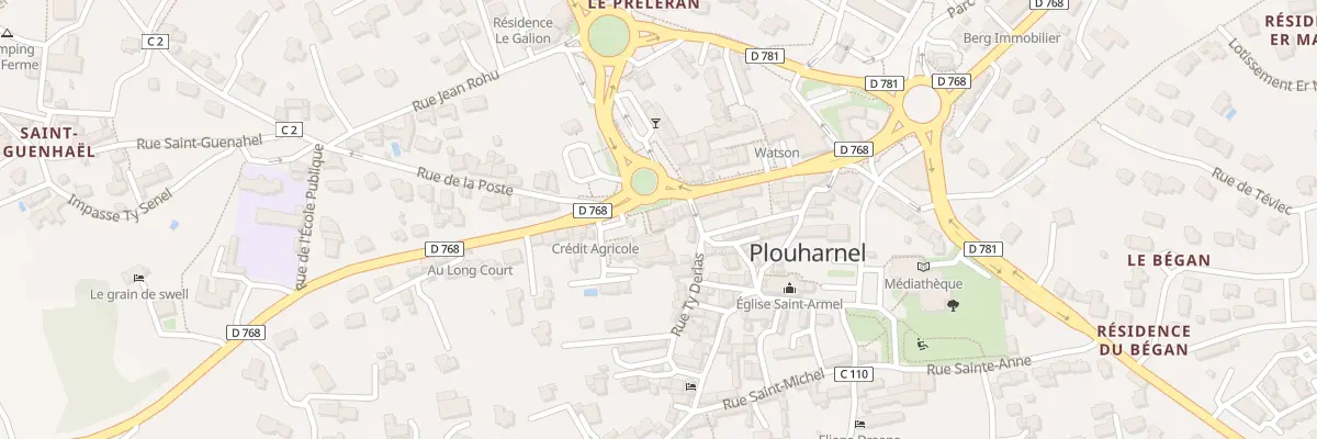 Plan du 14 Av de l’Ocean à Plouharnel