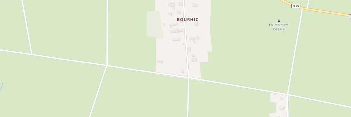 Plan du 5503 Bourhic à Locmaria