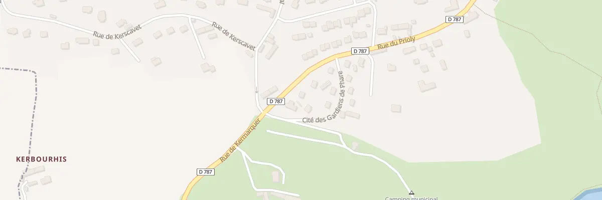Plan du 21 Rue de Kermarquer à Lézardrieux