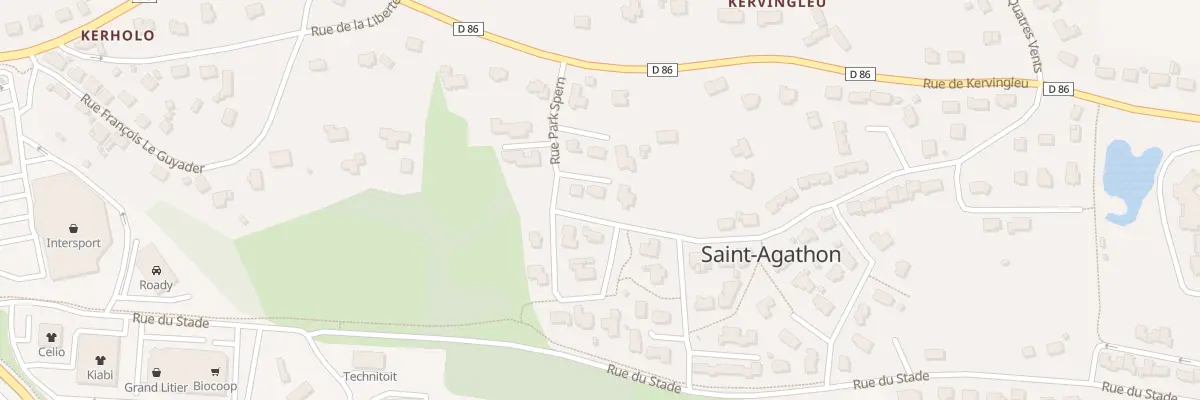 Plan du 9 Rue Park Spern à Saint-Agathon