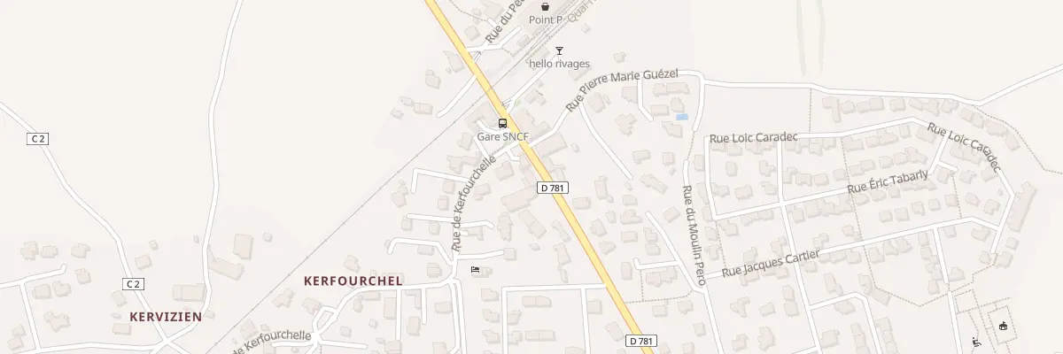 Plan du 44 Rue de la Gare à Plouharnel