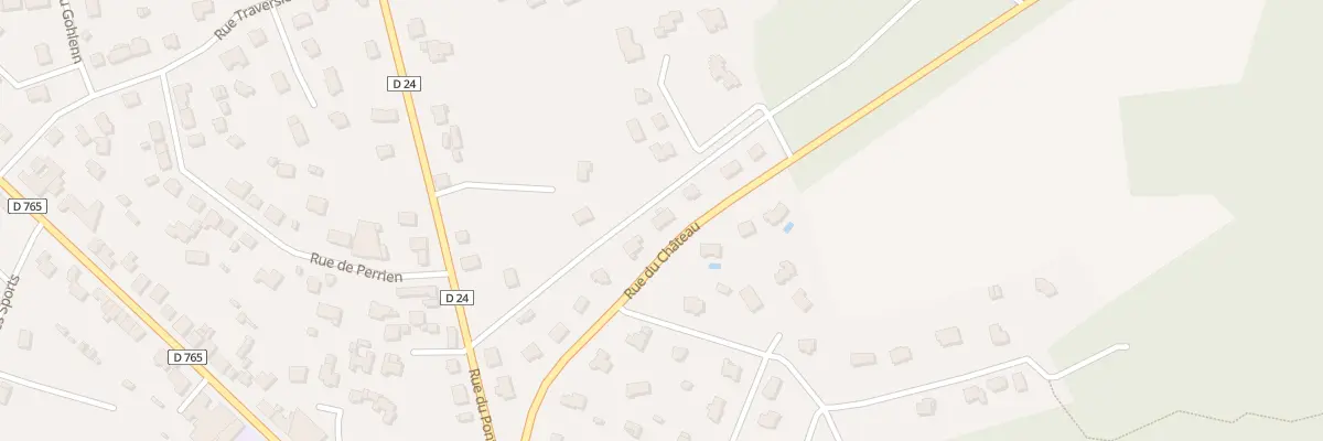 Plan du 11 Rue du Château à Landévant