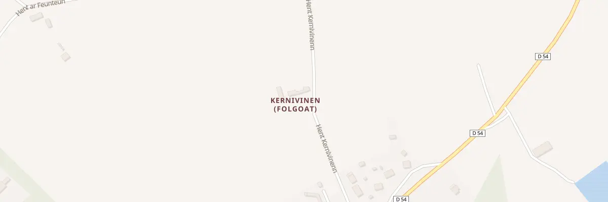 Plan du 5 Kernivinen à Pommerit-le-Vicomte