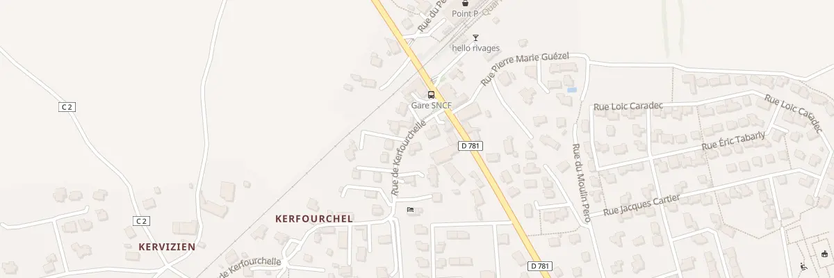 Plan du 4 Rue de Kerfourchelle à Plouharnel