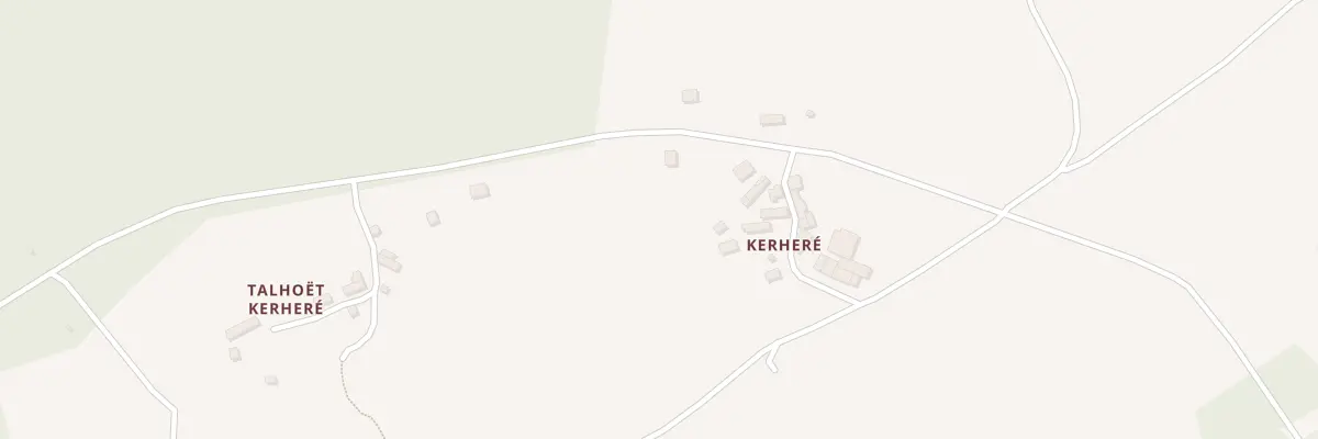 Plan du 5436 Kerquéré à Quistinic