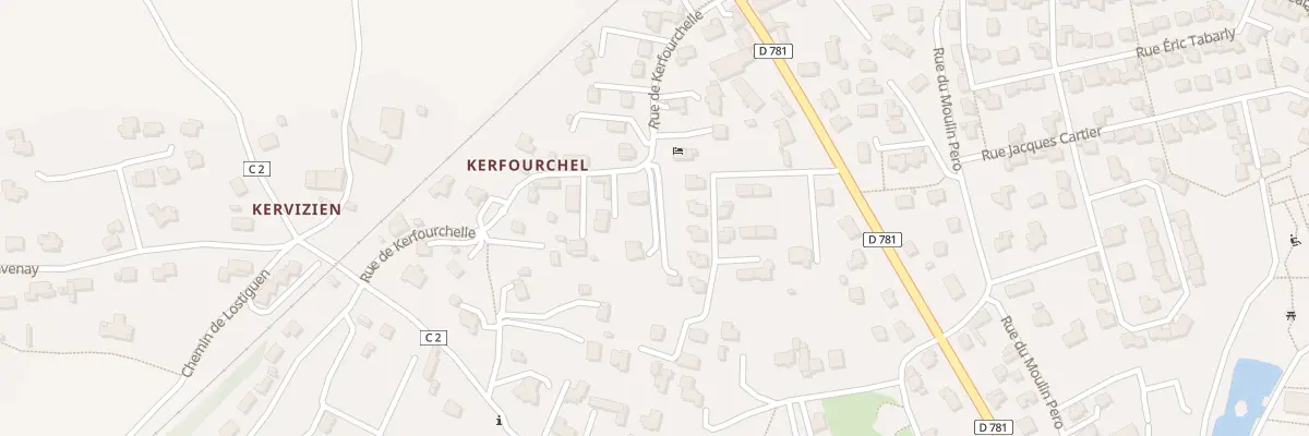 Plan du 18 Rue de Kerfourchelle à Plouharnel
