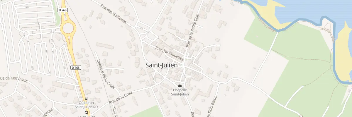 Plan du 5 Rue des Mouettes à Quiberon