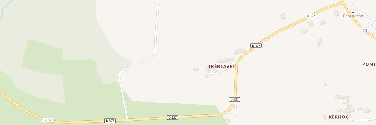 Plan du 10 Tréblavet à Quistinic