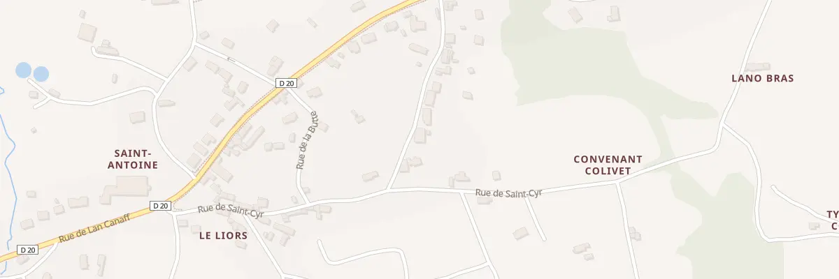 Plan du 8 Rue de Lanno Bian à Pleubian