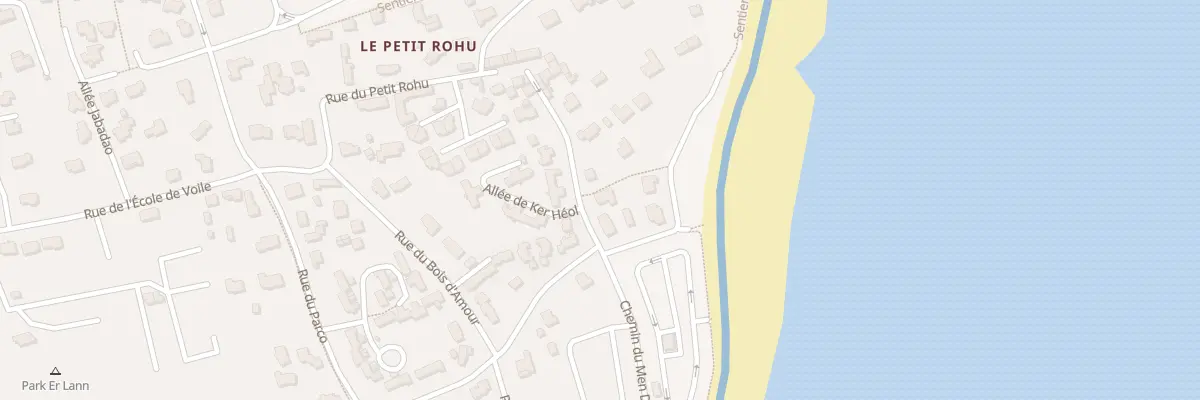 Plan du 15 Che du Men du à Saint-Pierre-Quiberon