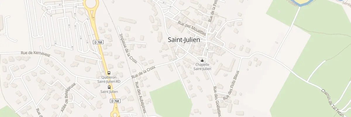 Plan du 27 Rue de la Croix à Quiberon