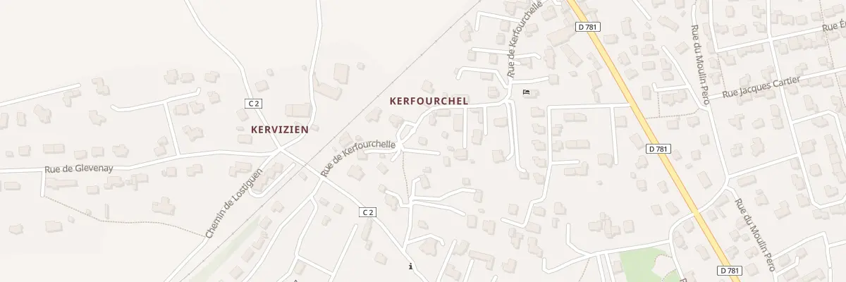 Plan du 32 Rue de Kerfourchelle à Plouharnel