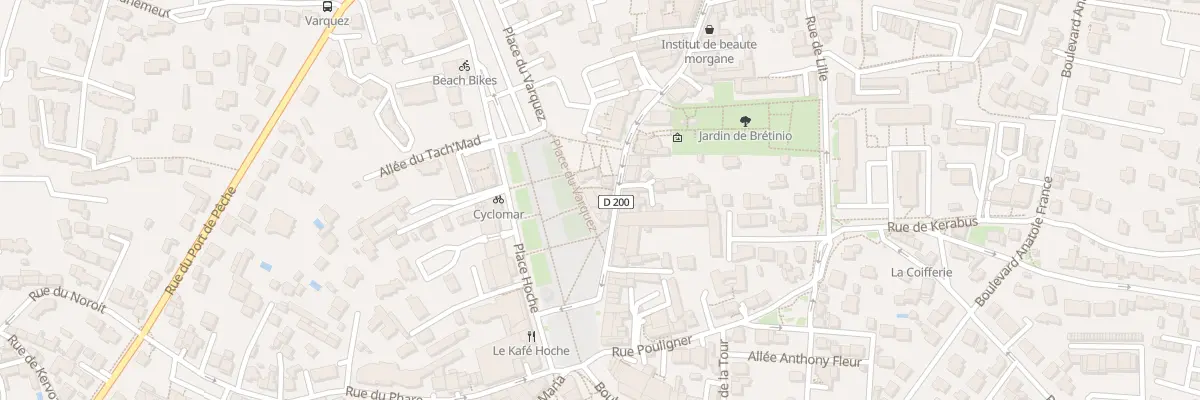 Plan du 3 Rue de Verdun à Quiberon