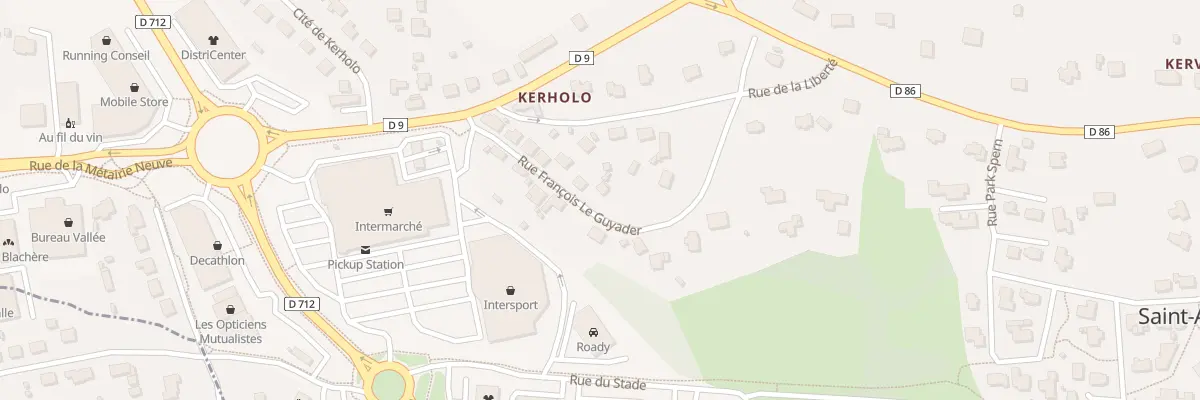 Plan du 9 Rue François le Guyader à Saint-Agathon
