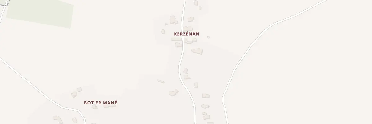 Plan du 10 Kerzenan à Erdeven