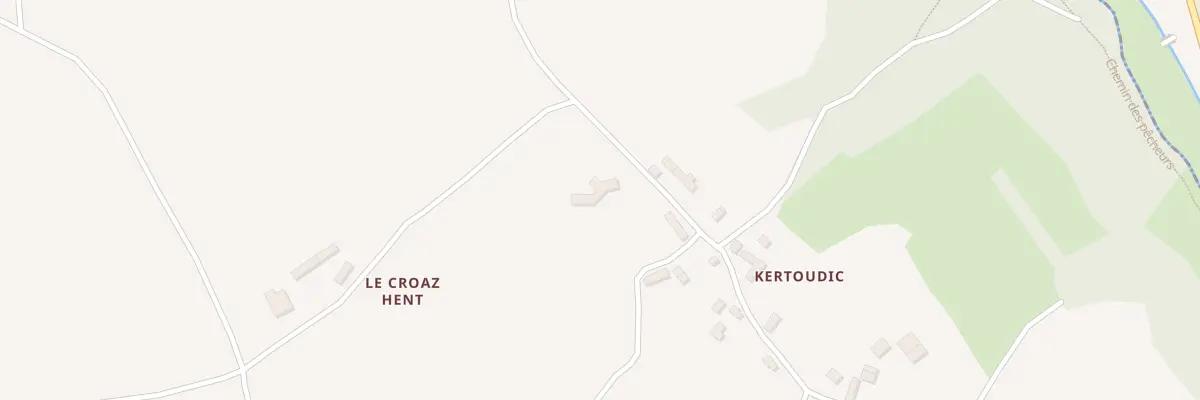 Plan du 1B Kertoudic à Saint-Adrien