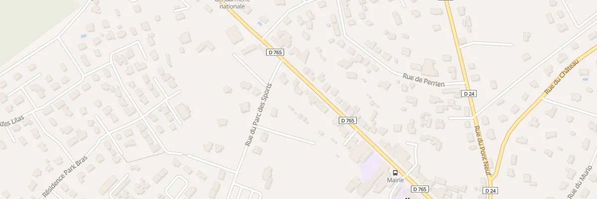 Plan du 37 Rue Nationale à Landévant