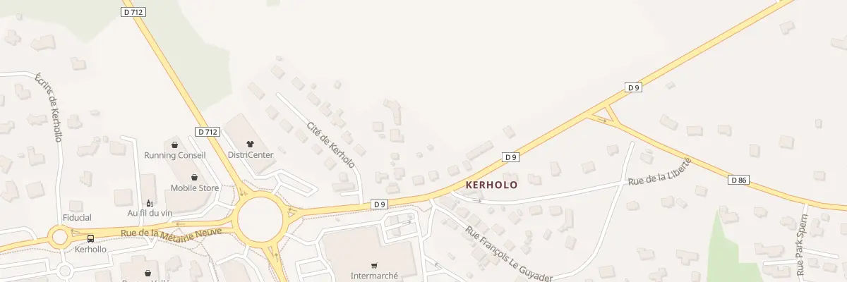 Plan du 8 Rue de Kerholo à Saint-Agathon