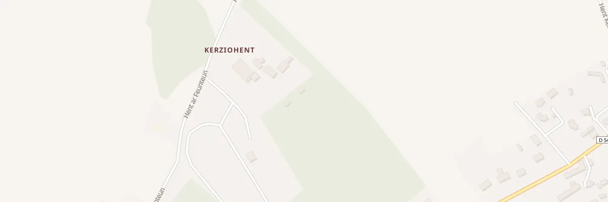 Plan du 5381 Kerziohan à Pommerit-le-Vicomte