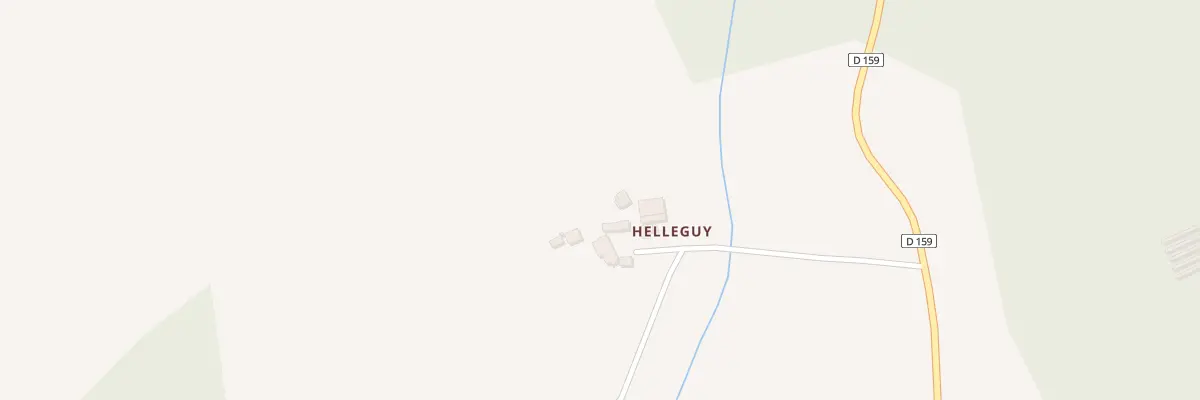 Plan du 5534 Helleguy à Melrand