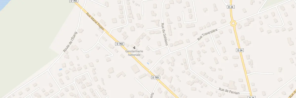 Plan du 24 Rue du Gohlenn à Landévant