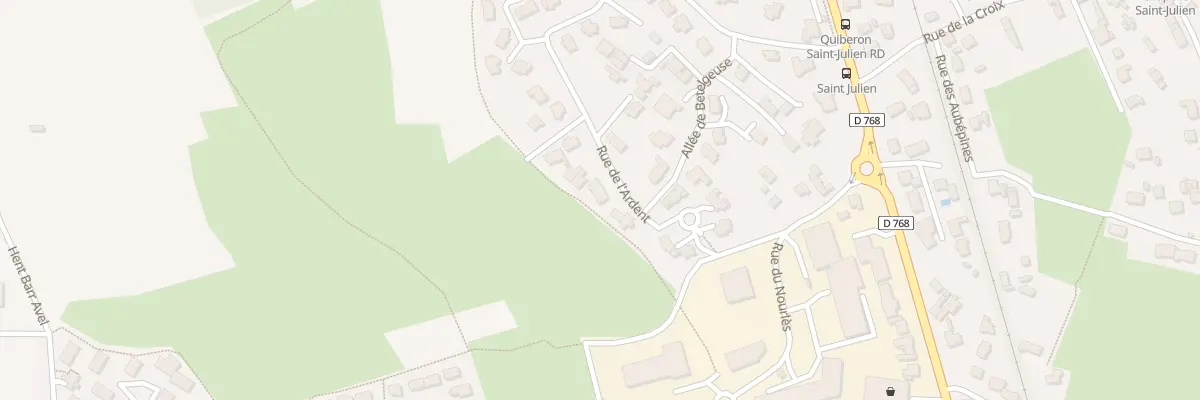 Plan du 16 Rue de l’Ardent à Quiberon