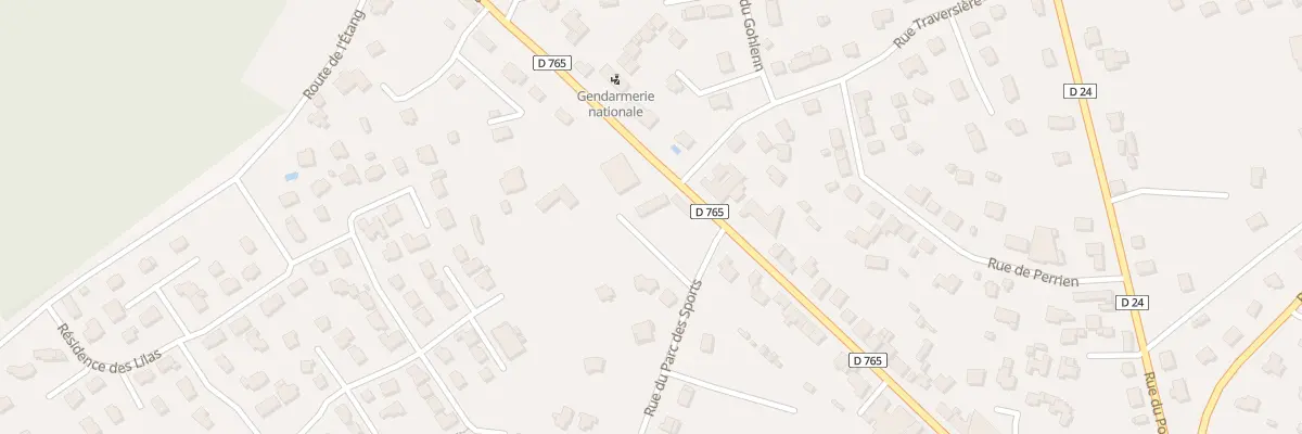 Plan du 43 Rue Nationale à Landévant