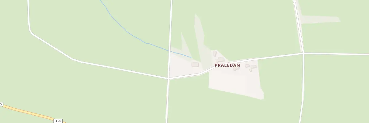 Plan du 276 Prat Ledan à Locmaria