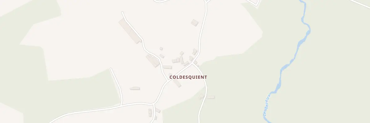 Plan du 3 Coldesquient à Kerpert
