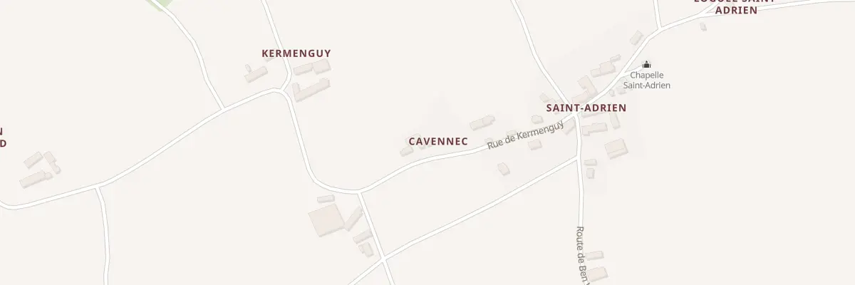 Plan du 10 Rue de Kermenguy à Pleumeur-Gautier