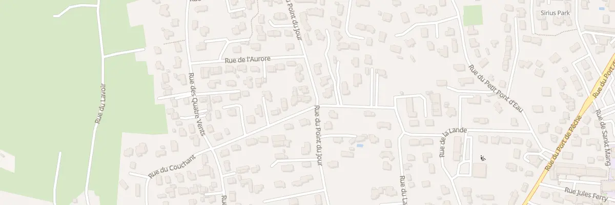 Plan du 9B Rue du Levant à Quiberon