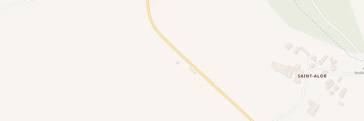 Plan du 1 Le Petit Saint Alor à Plésidy