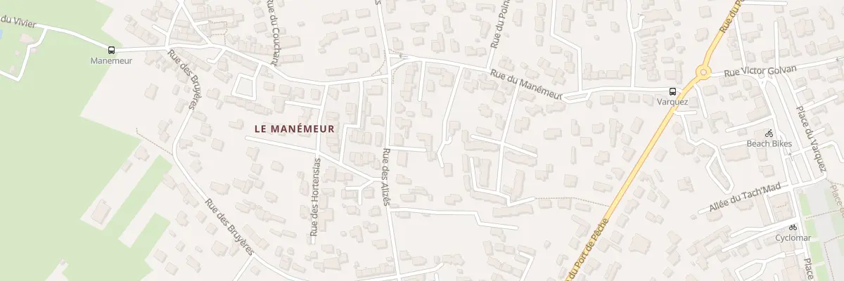Plan du 14B Rue des Alizés à Quiberon