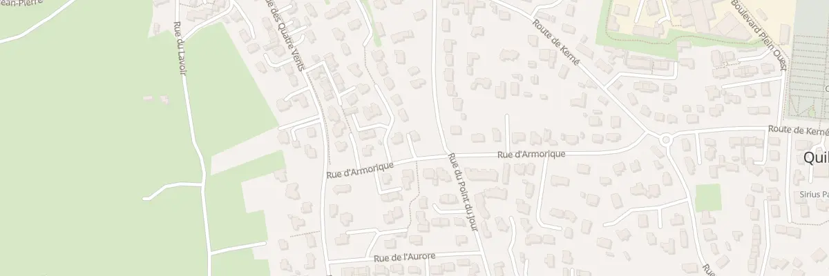 Plan du 24 Rue d’Armorique à Quiberon