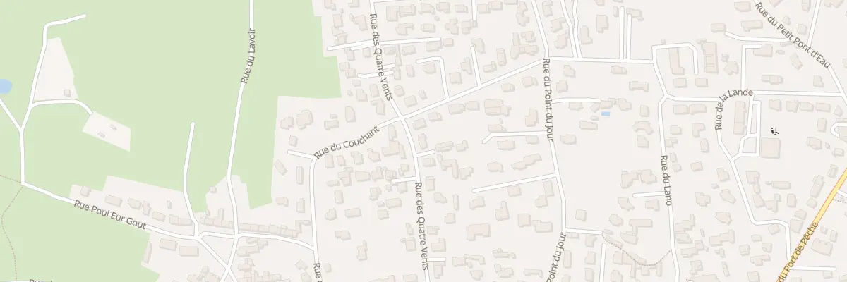 Plan du 26 Rue des Quatre Vents à Quiberon