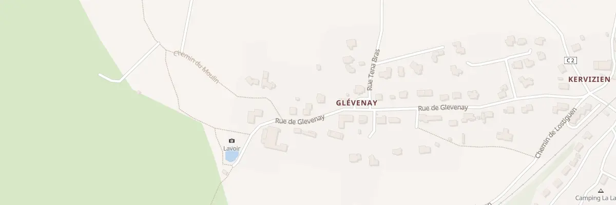 Plan du 29 Rue de Glévenay à Plouharnel