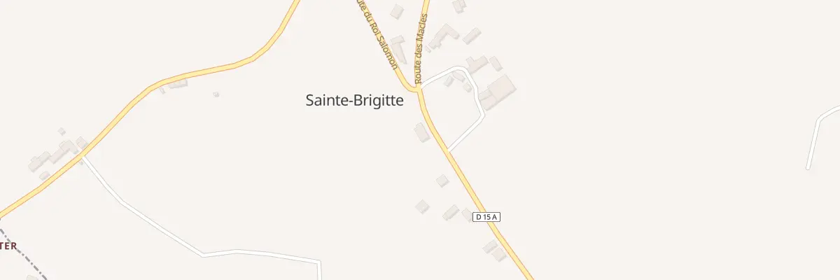 Plan du 2 Garly à Sainte-Brigitte