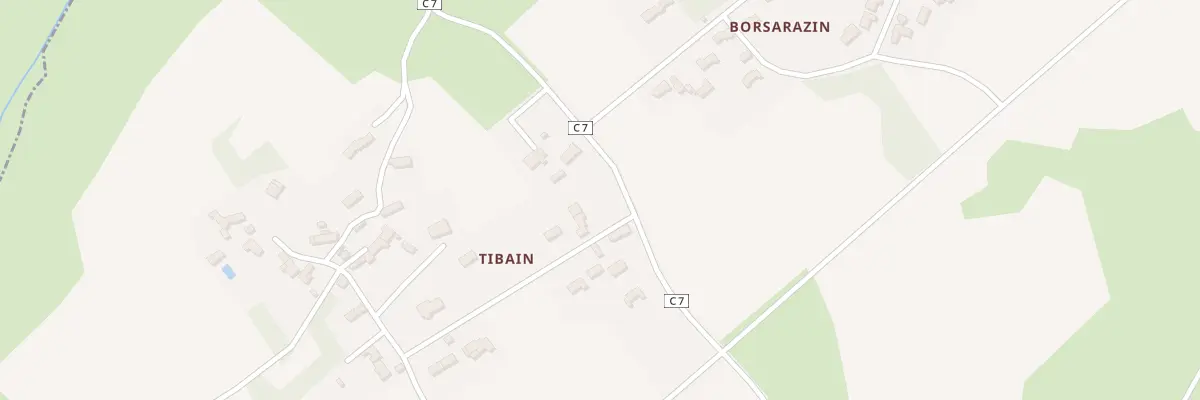 Plan du 6029 Tibain à Locmaria