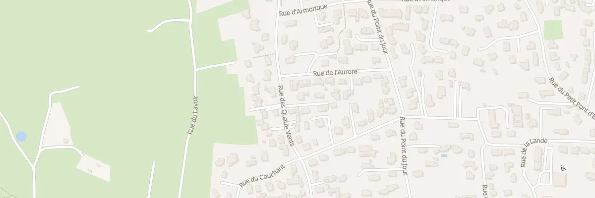 Plan du 42 Rue des Quatre Vents à Quiberon