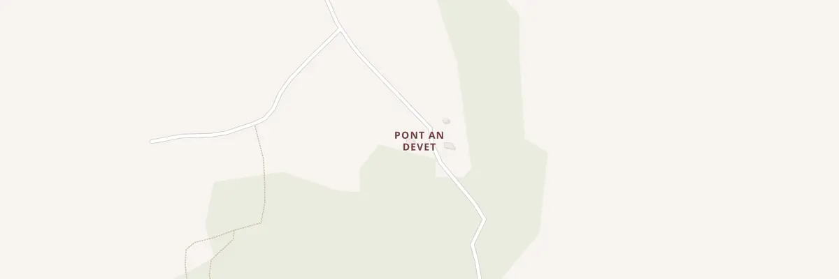 Plan du 2 Pont An Devet à Canihuel