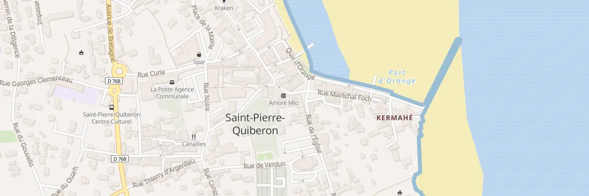 Plan du 11 Rue Général de Gaulle à Saint-Pierre-Quiberon